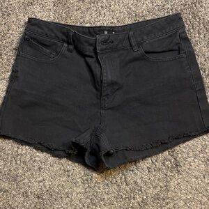 Volcom Black Jean Shorts for Women